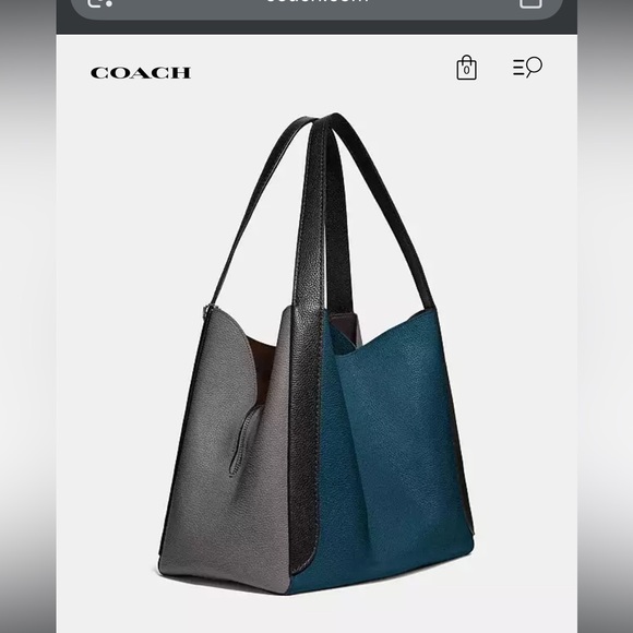 Coach Hadley Hobo In Color block 76088 in very good preowned condition - Picture 10 of 12